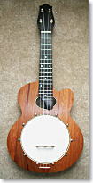 canote banjo uke front