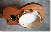 canote banjo uke body