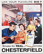 Harmony Ukulele Chesterfield Cigarette 1950
