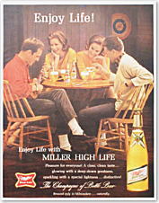 Miller High Life Beer 1964